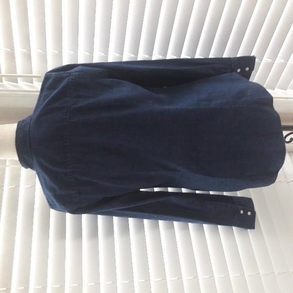 J. Crew denim button front shirt - Picture 5 of 11